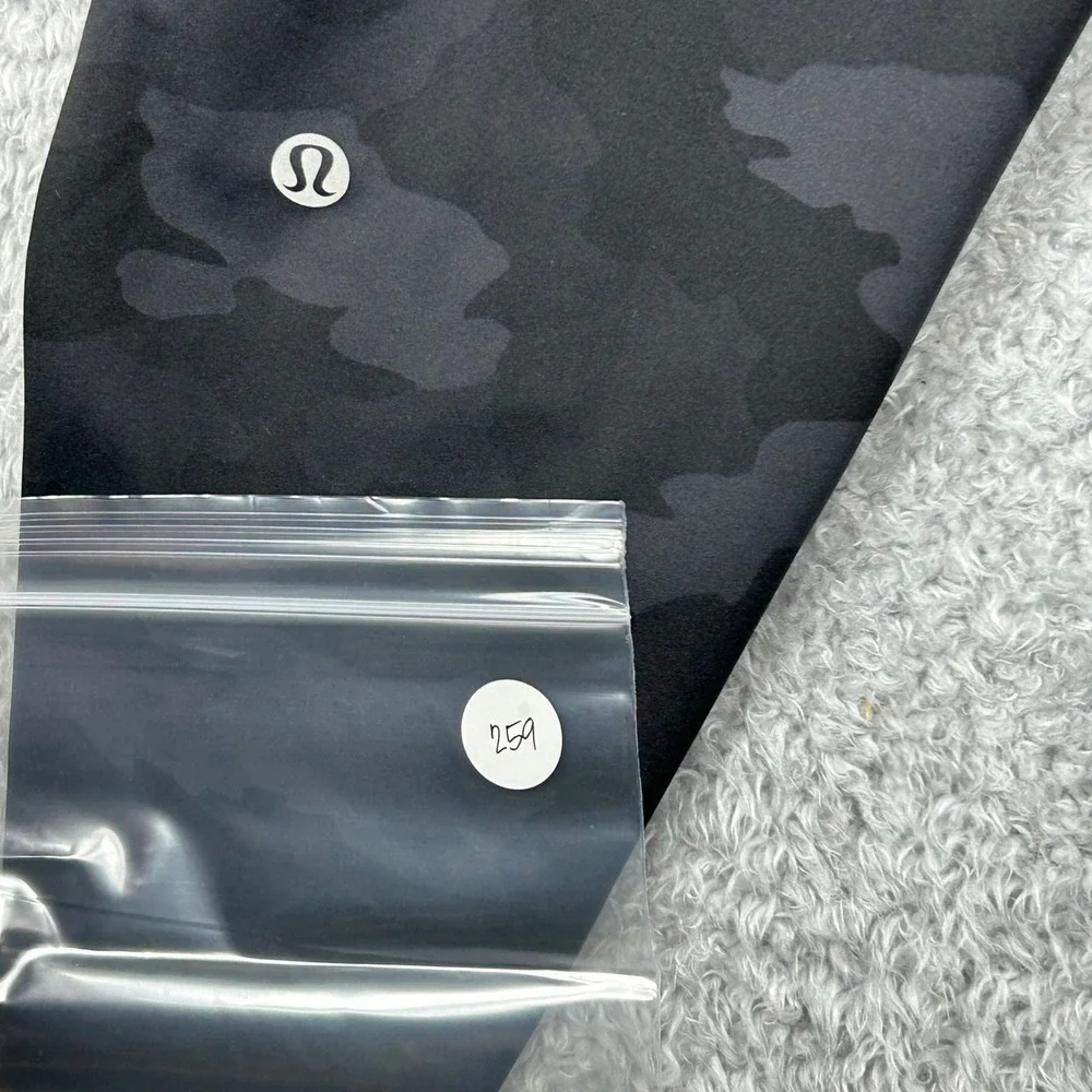 Lululemon Align High-Rise Tight 25 Camo‎ Deep Coal Size 20 Pockets